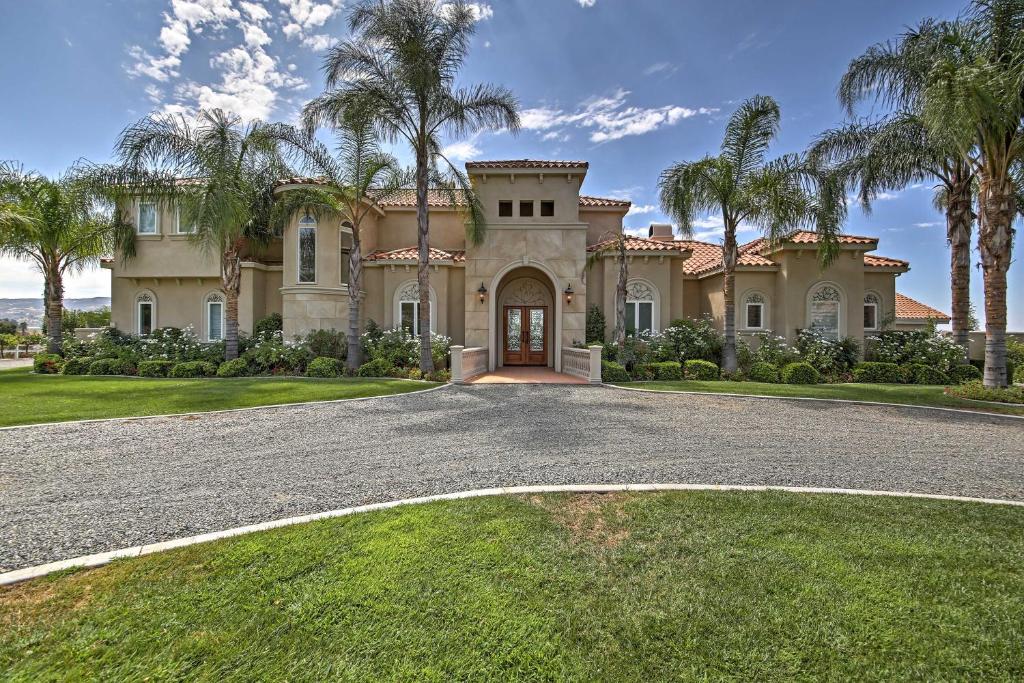 Luxe Wine Country Estate with Orchard-Facing Balcony